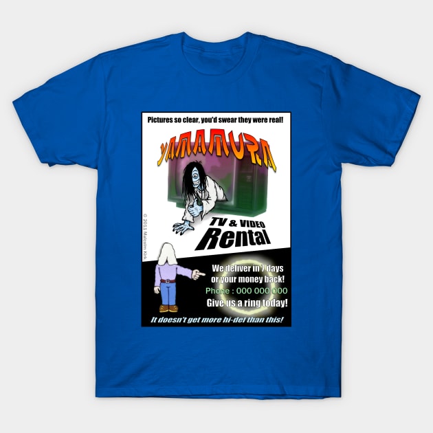 Yamamura TV & Video Rental T-Shirt by MalcolmKirk